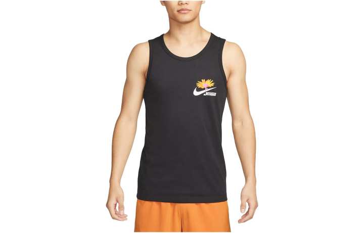 Nike Nike Tank Tops Men's Black Crew Neck Moderate Other
