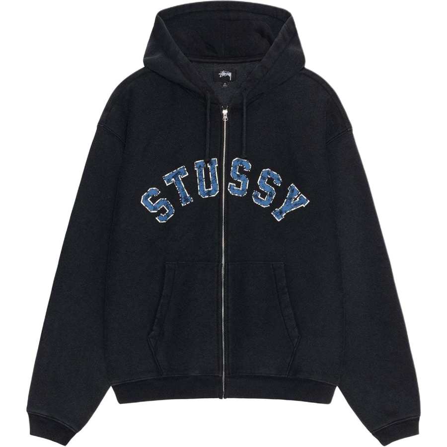 Stussy Faded Graphic Zip Hoodie