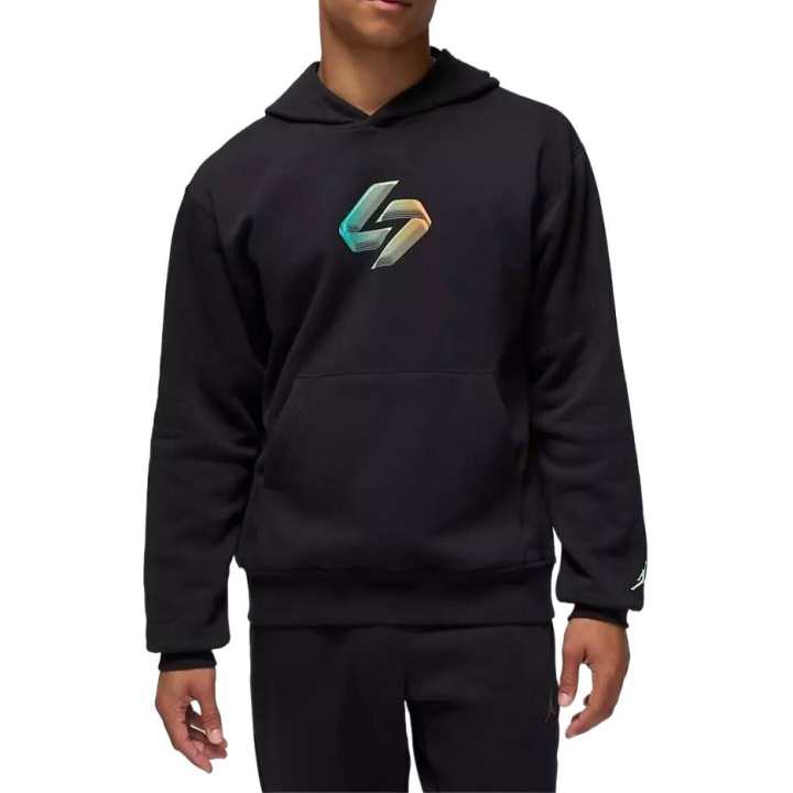 Jordan Jordan Sweatshirts Men's Black Hooded Non Detachable Moderate Regular