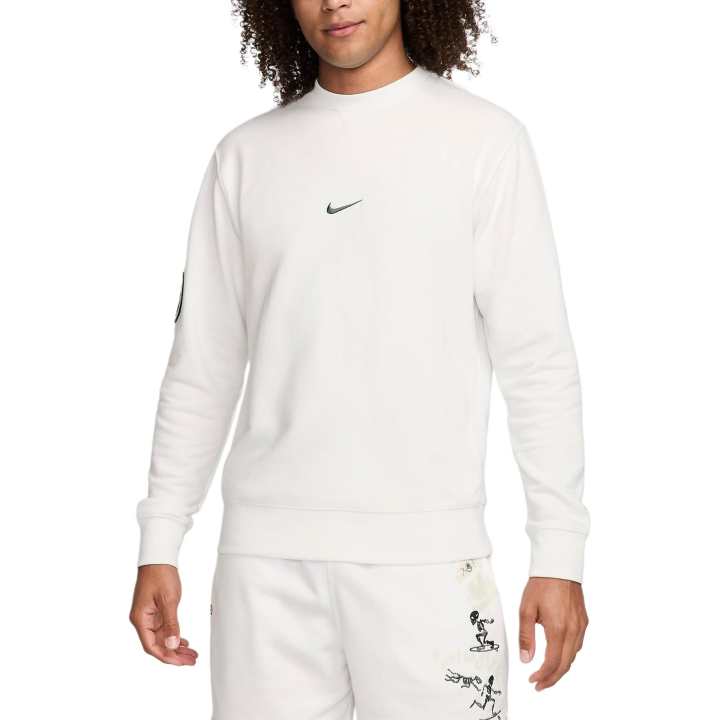 Nike Nike Men's Crew Neck French Terry Sweatshirt Men's White