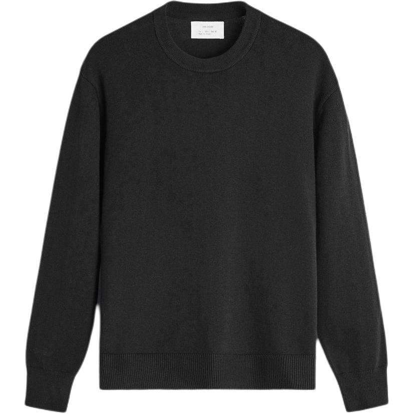 ZARA Sweaters Men's Black Crew Neck Moderate Other