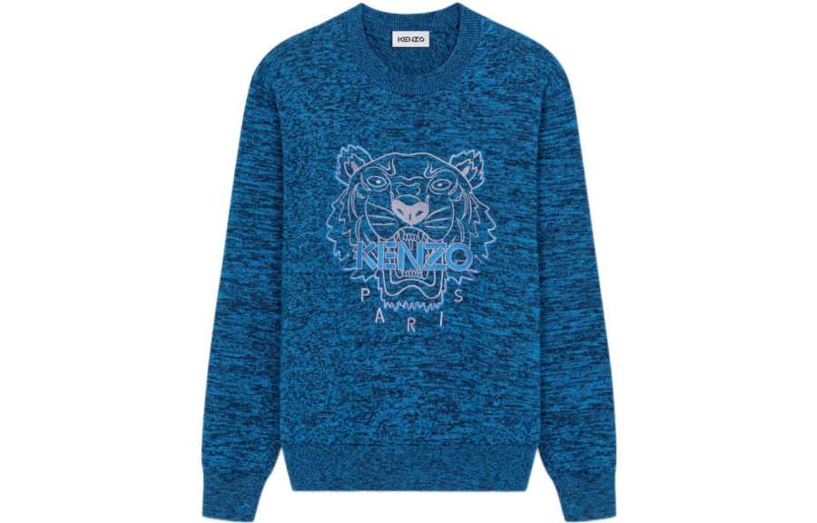 KENZO KENZO Logo Embroidered Crewneck Sweater