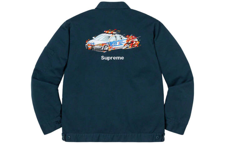 Supreme Supreme Cop Car Embroidered Jacket