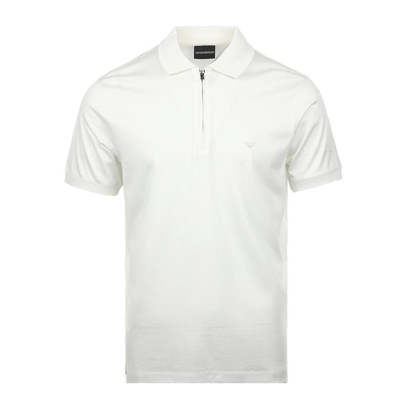 Emporio Armani logo-patch polo shirt