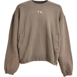 THUG CLUB FW24 TC CREWNECK Sweatshirt Men's Khaki
