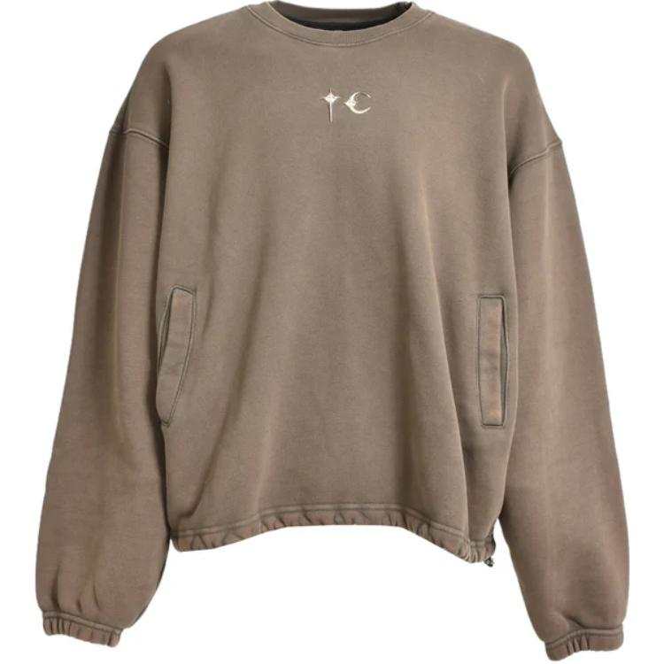 THUG CLUB FW24 TC CREWNECK Sweatshirt Men's Khaki