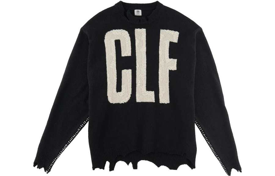 SAINT Mxxxxxx X Vlone Clf Knit Sweater