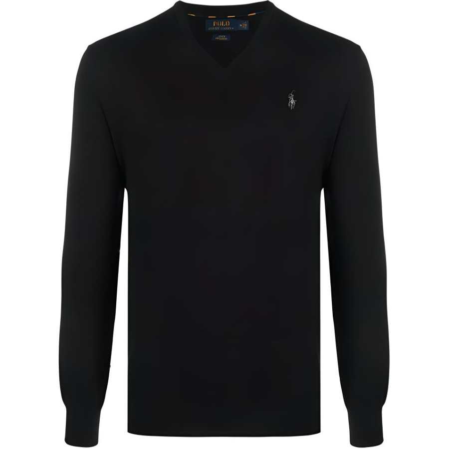 Polo Ralph Lauren Sweater Slim Fit Men's Black