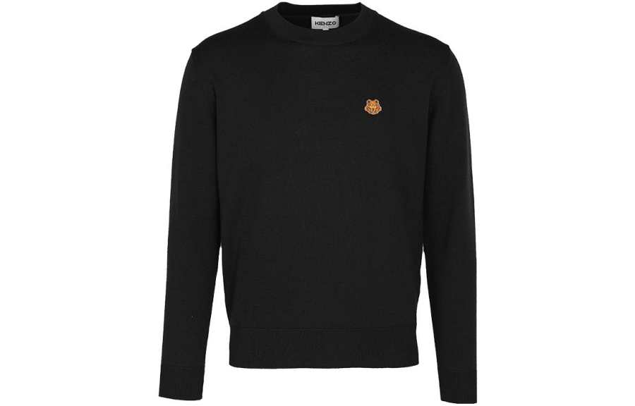 KENZO KENZO Sweaters Men's Black Crew Neck Moderate Other