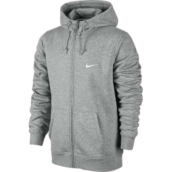 Nike Nike Swoosh Logo Zip Up Hoodie