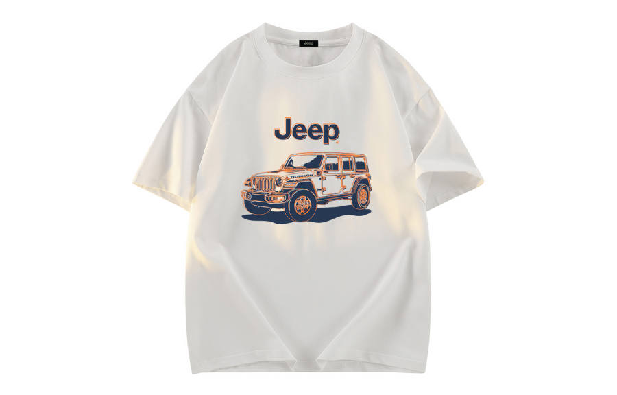 Jeep T Shirts Unisex Crew Neck Moderate Other