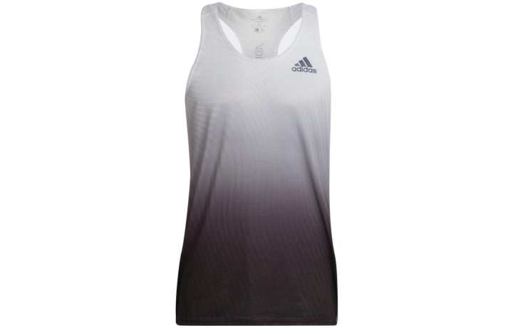 Adidas Adidas Tank Tops Men's Gray Crew Neck Moderate Straight Fit