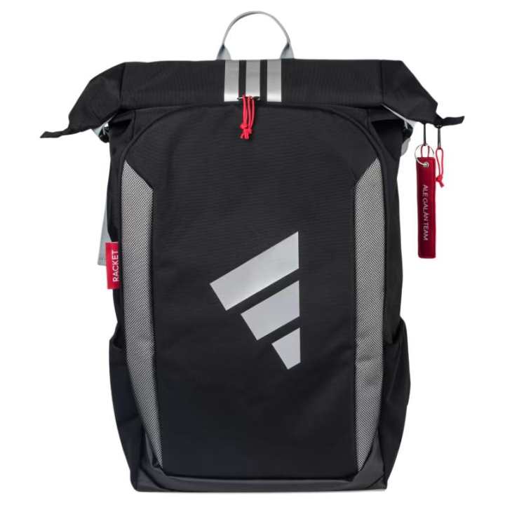 Adidas Adidas Polyethersulfone Backpack Unisex Black & Silver Metallic