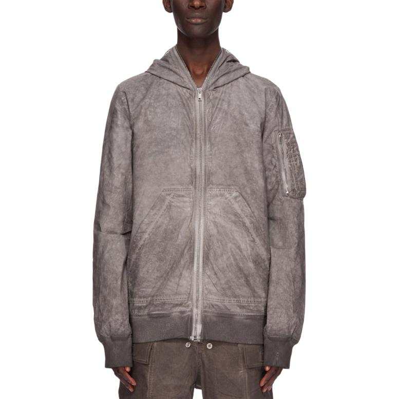 Rick Owens DRKSHDW Hollywood Gimp Flight Poplin Bomber Jacket