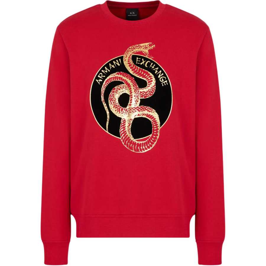 ARMANI EXCHANGE ARMANI EXCHANGEAE Sweatshirt Men's Red