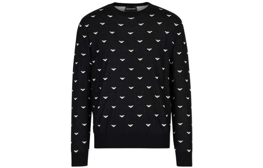 EMPORIO ARMANI FW22 Sweater Men's Black