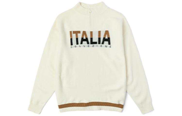 Kappa Sweaters Unisex Stand Collar Moderate Straight Fit