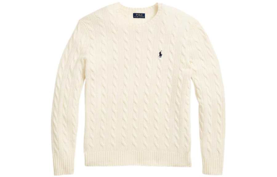 Polo Ralph Lauren FW22 Sweater Standard Men's Cream White