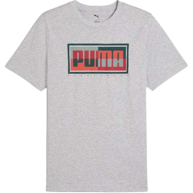 PUMA Sports Life Collection T Shirt Men's Gray