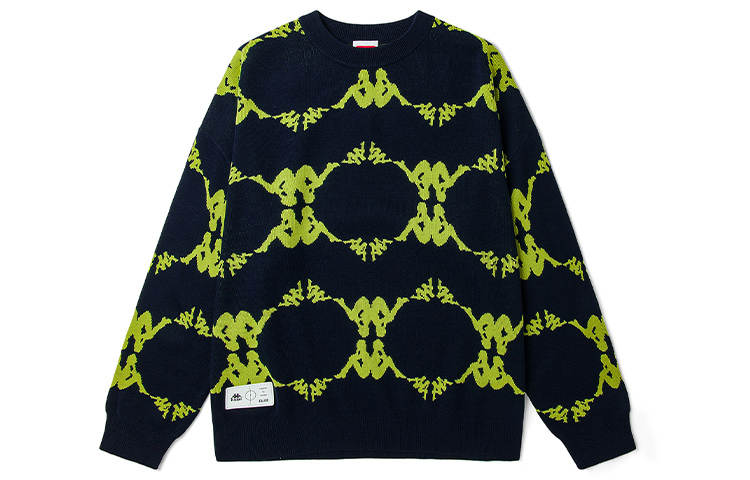 Kappa Loose Fit Sweater Unisex Couple's