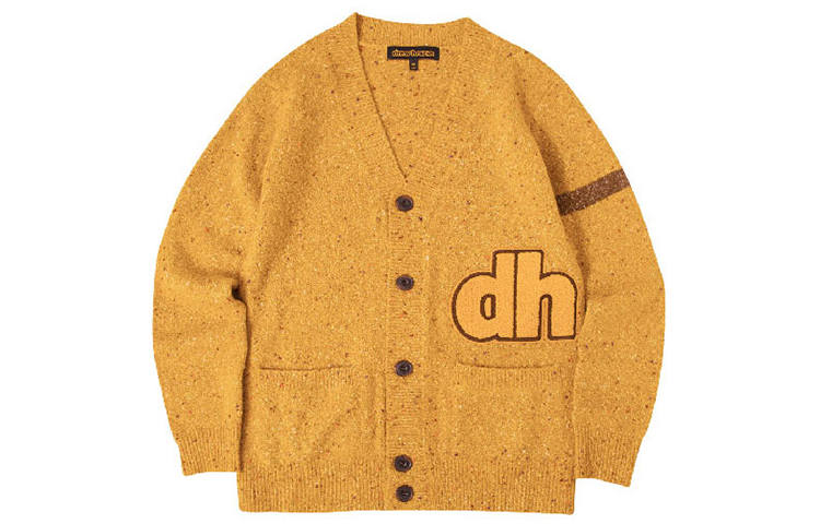 Drew House Letter Logo Series Knitwear Unisex Candy Yellow