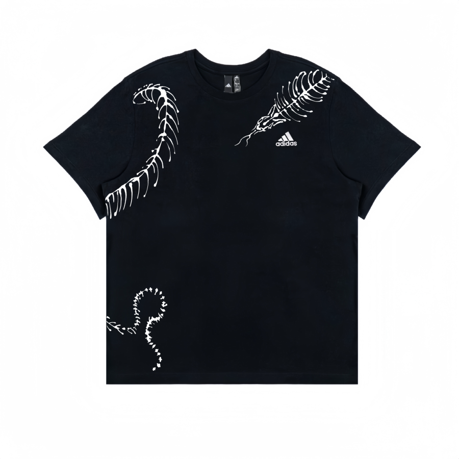 Adidas Adidas T Shirts Unisex Black Crew Neck Moderate Straight Fit