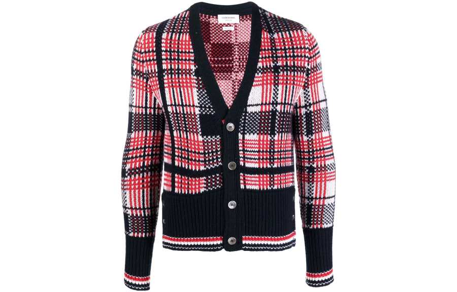 THOM BROWNE THOM BROWNE· SS22 Cashmere Sweater Men's Multicolor