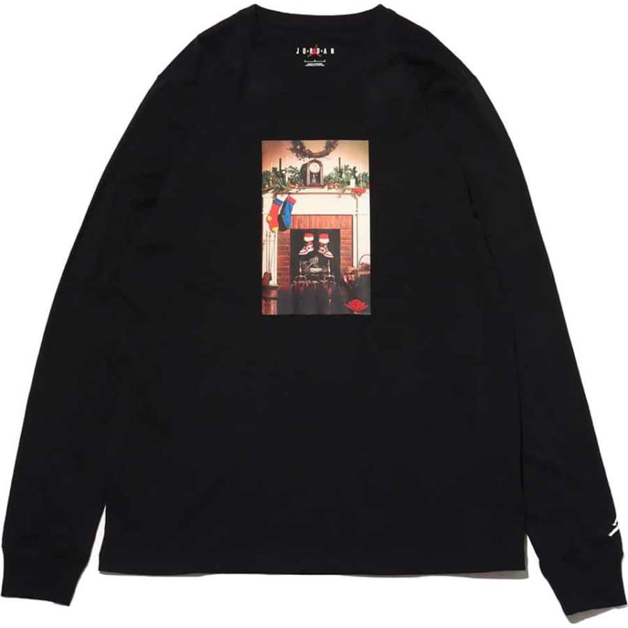 Jordan JORDAN Jumpman Chimney Men's Long Sleeve T Shirt