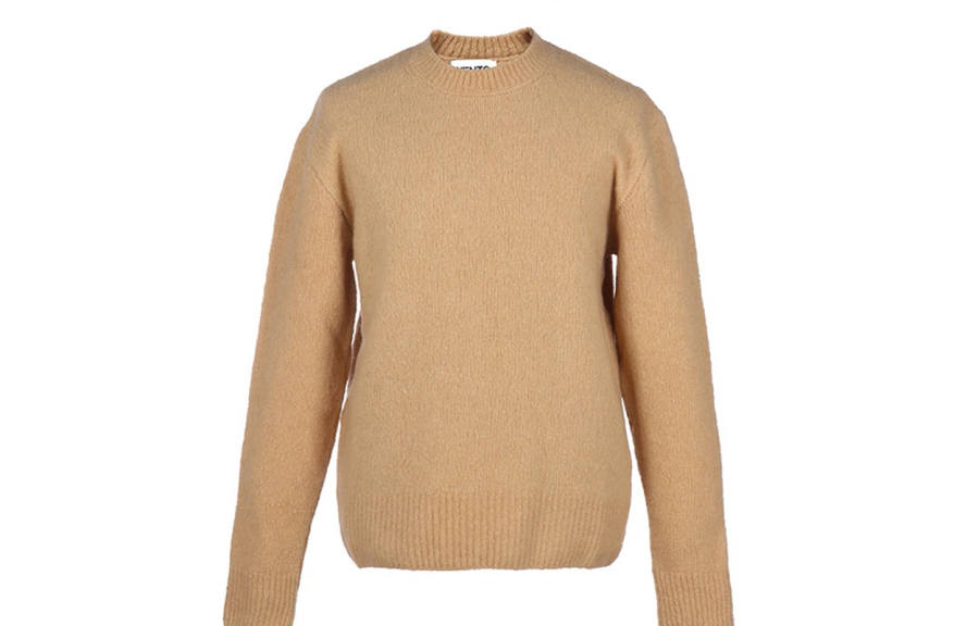 KENZO FW20 Wool Sweaters Knitwear Men's Beige Yellow