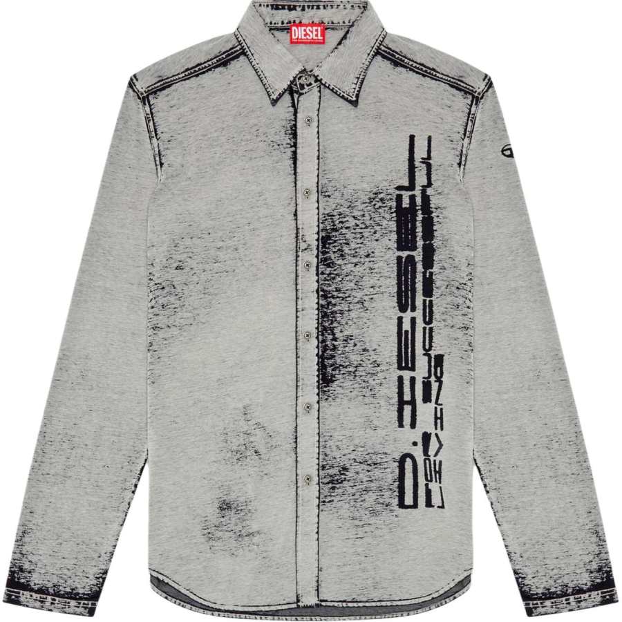 DIESEL DIESEL Abstract-print Shirt