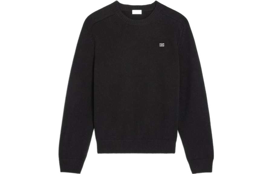CELINE CELINE Triomphe Crew Neck Sweater In Wool And Cashmere