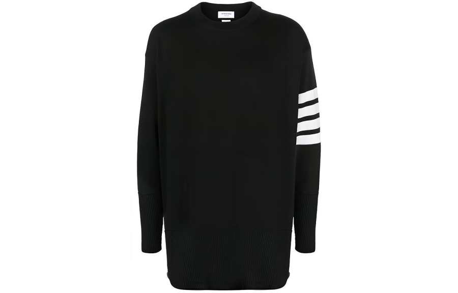 THOM BROWNE Thom Browne fine-knit 4-Bar wool jumper