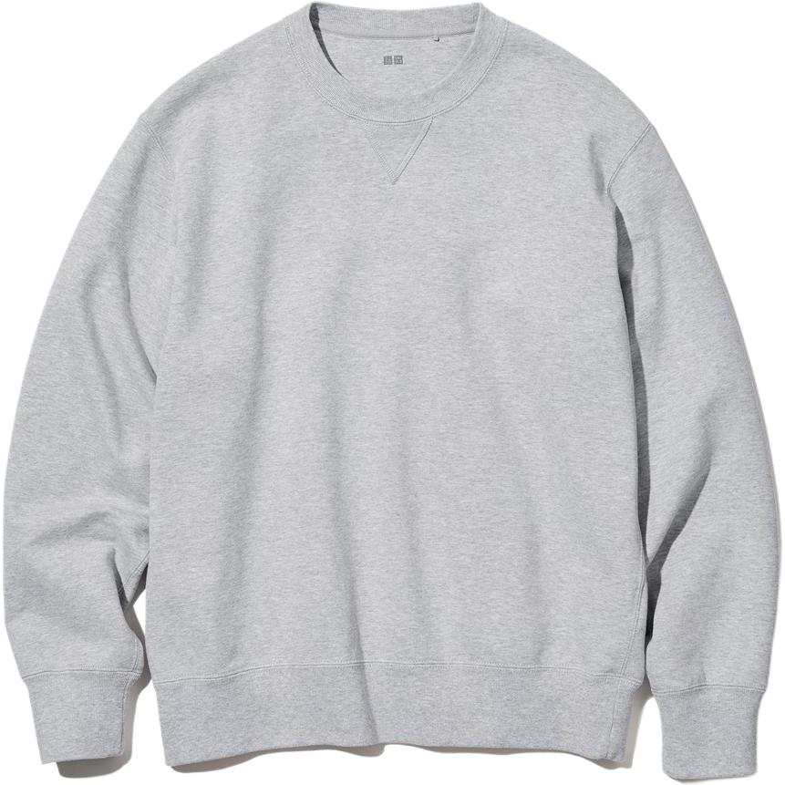 UNIQLO Sweatshirt Unisex Sky Gray