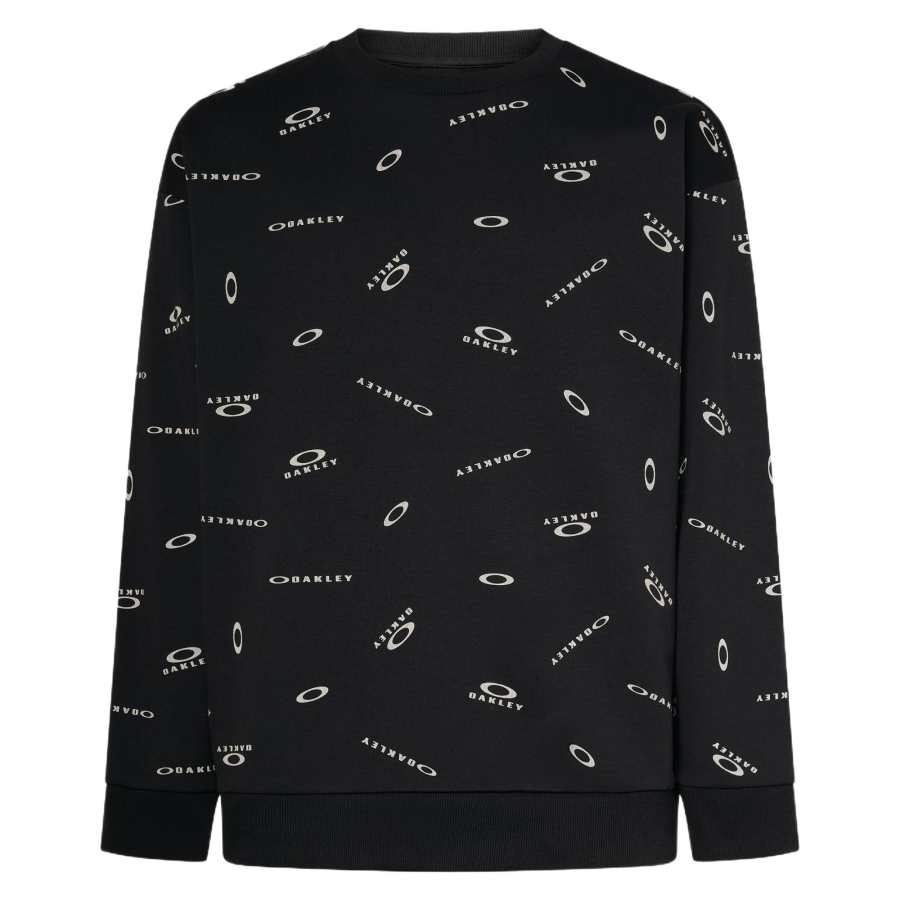 Oakley Foundational Fleece LS Crew Sweatshirt Men's Black