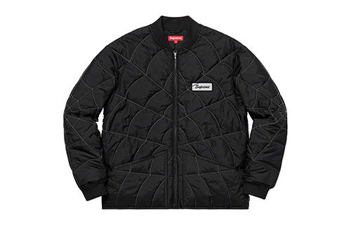 Supreme Supreme Spider Web Quilted Work Jacket
