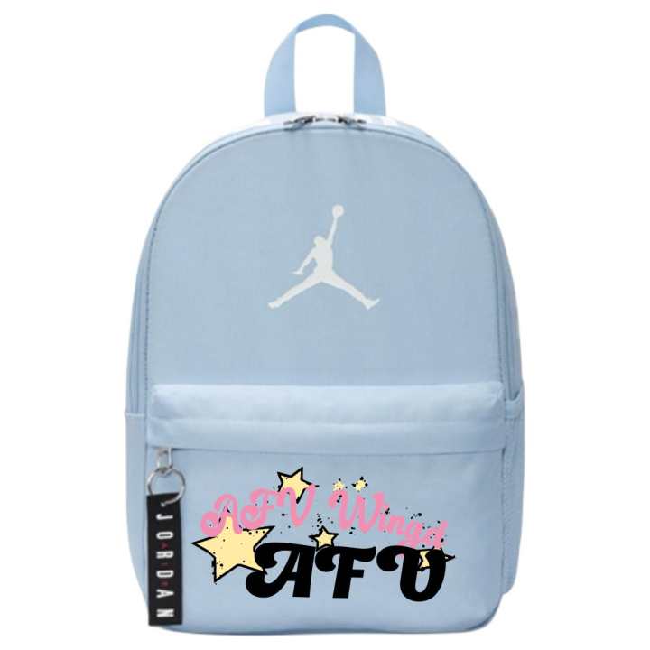 Jordan Jordan Polyester Backpack Unisex Blue