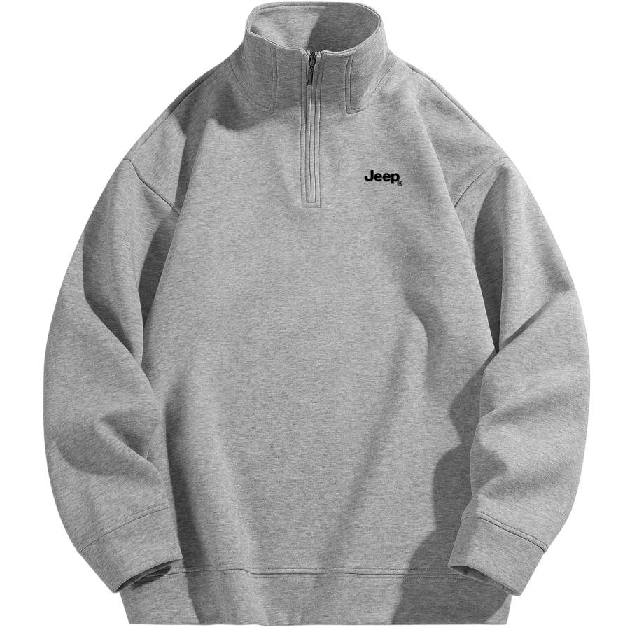 Jeep Jeep Sweatshirts Unisex Stand Collar Moderate Regular