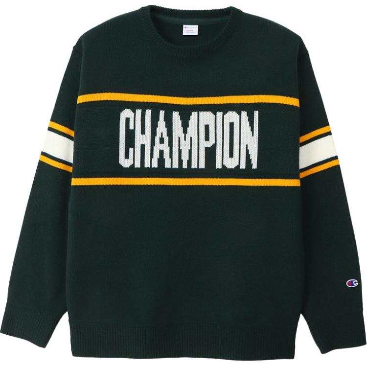 Champion FW24 Sweater Men's Dark Green