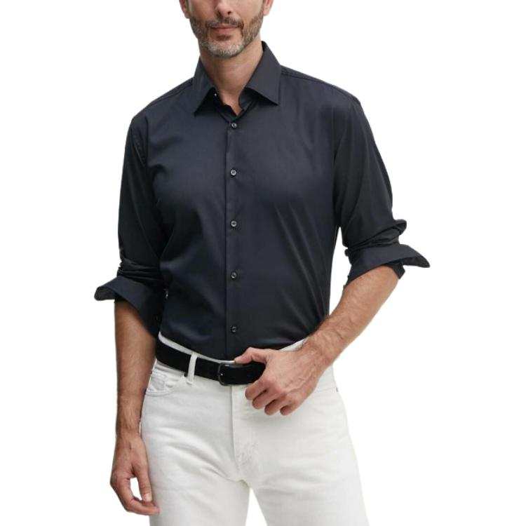 HUGO BOSS Boss HUGO BOSS Performance Stretch Twill Slim Fit Shirt