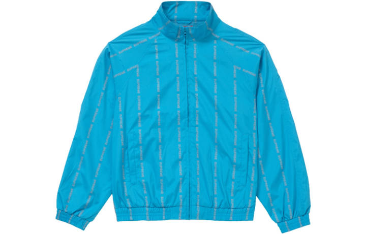 Supreme Supreme Reflective Text Track Jacket