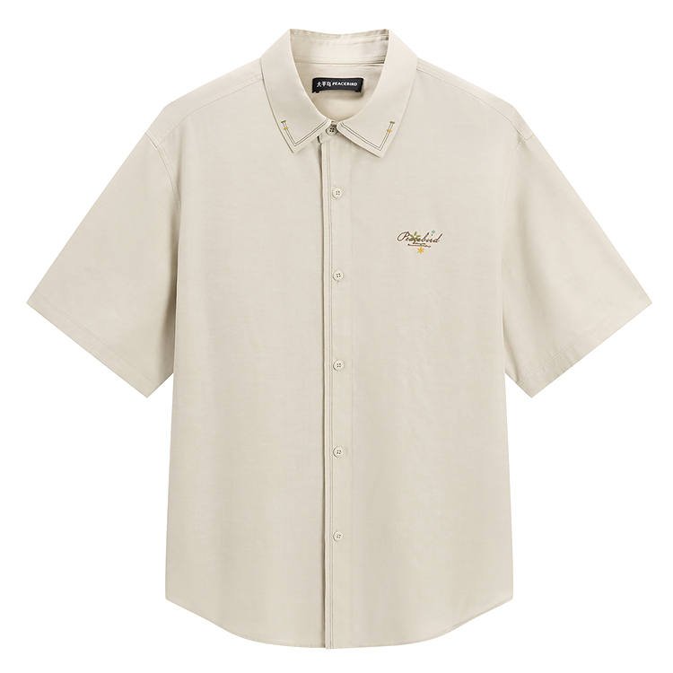 PEACEBIRD MEN Shirt Men's Yellow