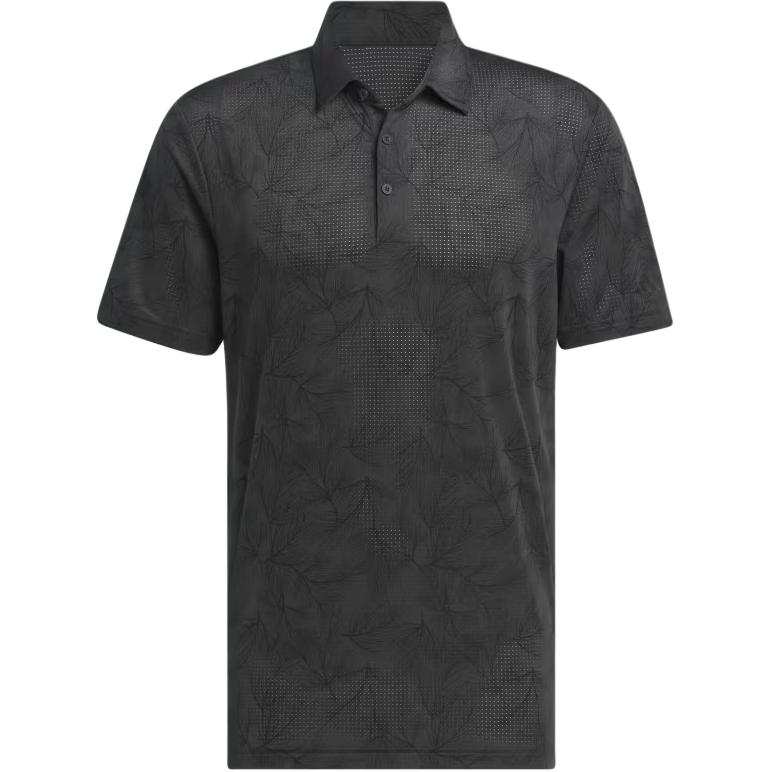 Adidas Adidas ULTIMATE365 MESH PRINT POLO SHIRT Polo Shirt Men's Carbon Black