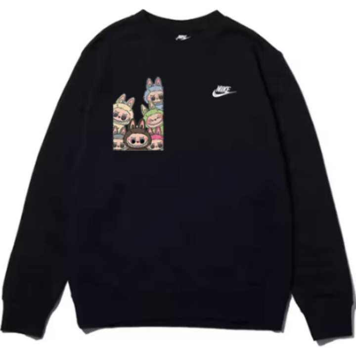 Nike Nike Sweatshirts Unisex Black Crew Neck Moderate Regular