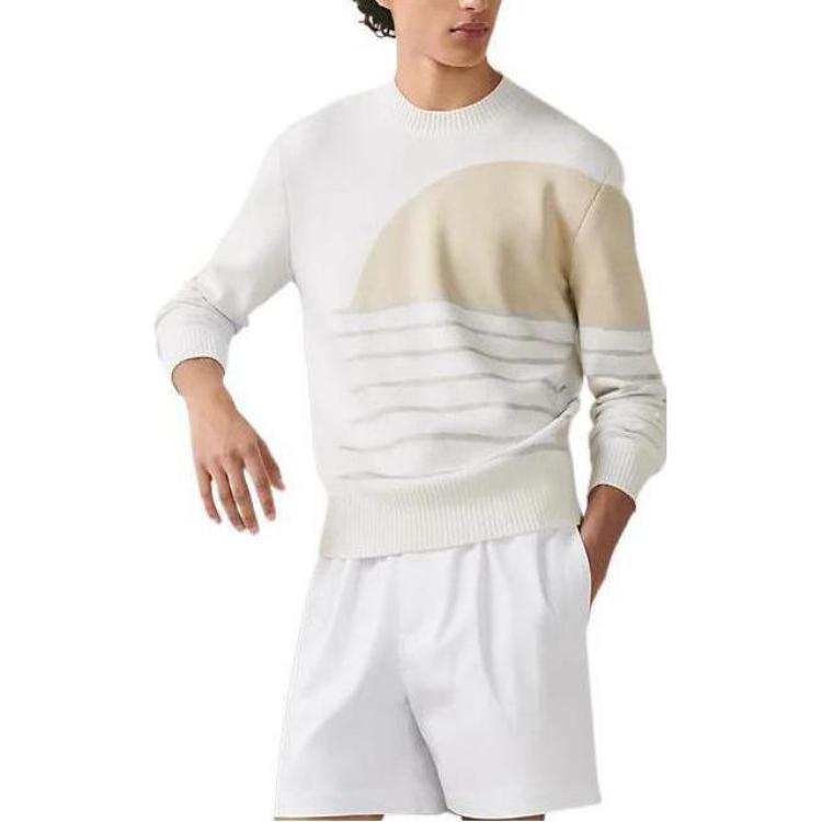 HERMES HERMES SS23 Cashmere Sweater Men's White