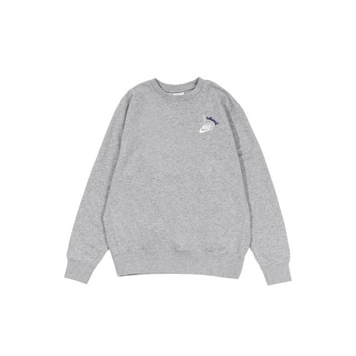 Nike Nike Sweatshirts Men's Gray Crew Neck Moderate Regular