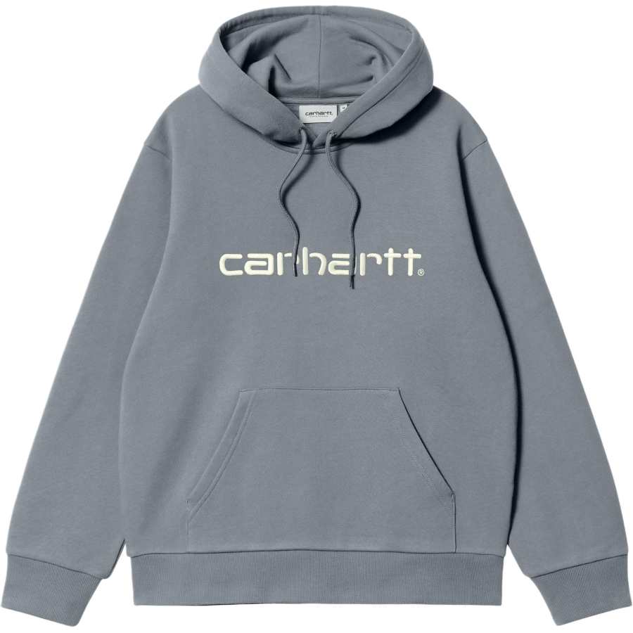 Carhartt WIP Logo Embroidered Drawstring Hoodie