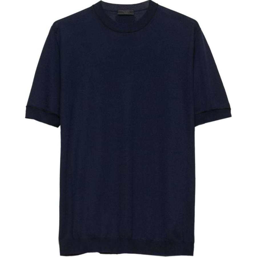 PRADA PRADA SS24 Sweater Men's Marine Blue