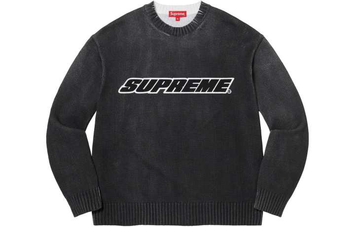 Supreme Supreme Printed Washed Sweater