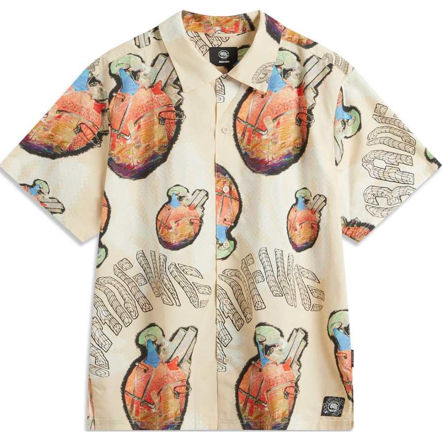 Li-Ning Li Ning Basketball Collection Shirt Men's Gravel Gray Heart