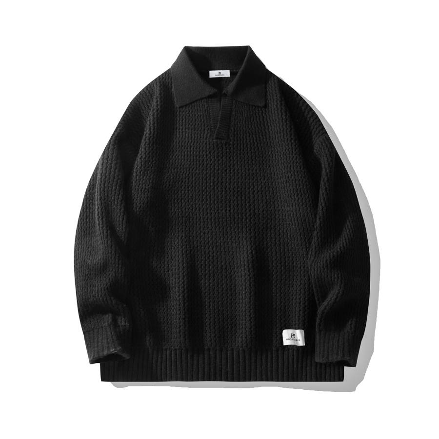 PAL ONGACO Sweaters Unisex Lapel Moderate